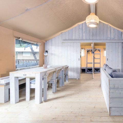 CANVAS AND WOOD TENT 7 people - Kids 7STK