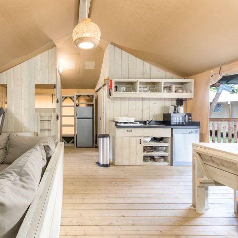 CANVAS AND WOOD TENT 7 people - Kids 7STK