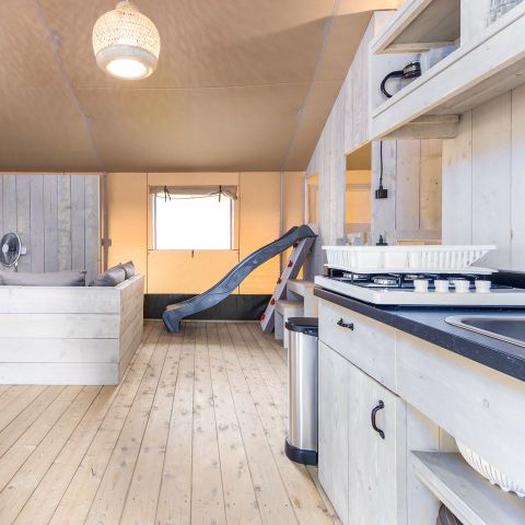 CANVAS AND WOOD TENT 7 people - Kids 7STK