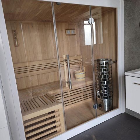 Lodge 2 persons - Water Lodge Deluxe with sauna and hot tub