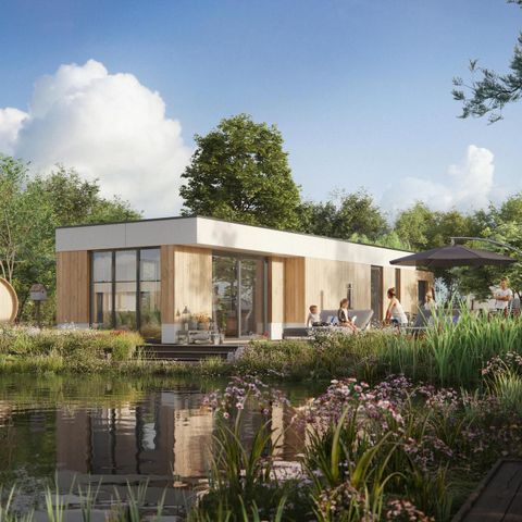 Lodge 6 persons - Water Lodge 6 Deluxe with sauna and hot tub