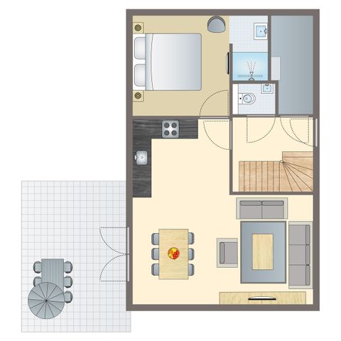 HOUSE 6 people - 6C