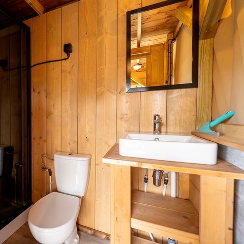 CANVAS AND WOOD TENT 2 people