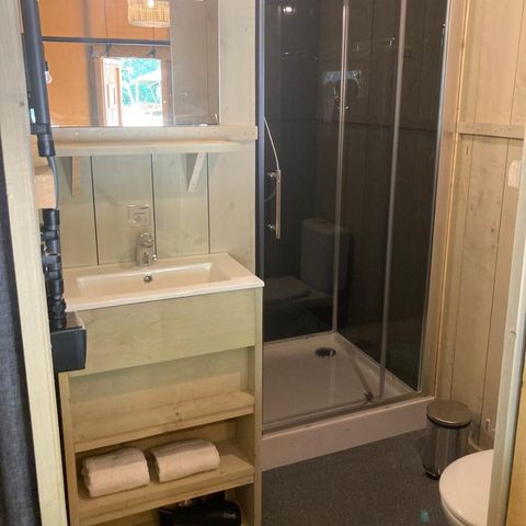 CANVAS AND WOOD TENT 6 people - Glamping Family