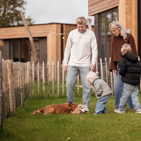 House 4 persons - Amalia with dog fence, sauna and hot tub