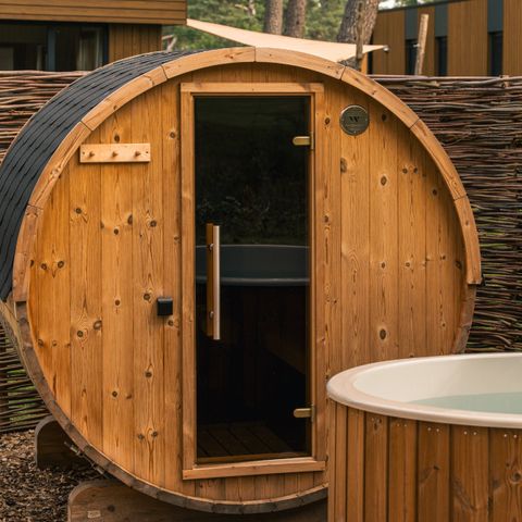 Lodge 2 persons - Water with hot tub & sauna