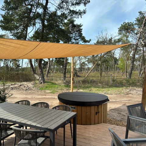 LODGE 6 people - Forest lodge with hot tub & sauna