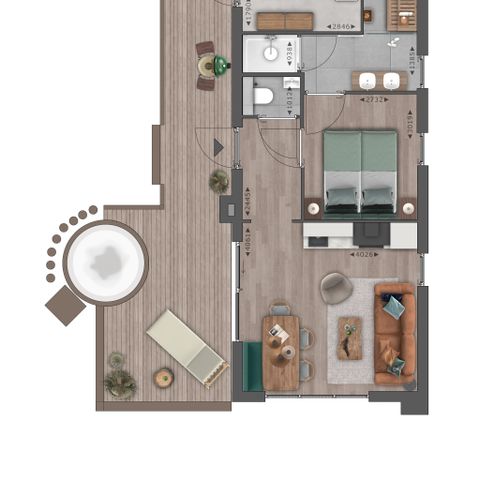 LODGE 2 people - Spa with hot tub & indoor sauna