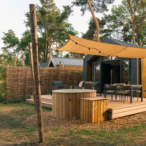 LODGE 2 people - Forest lodge with hot tub & sauna