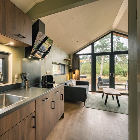 Lodge 4 persons - Forest with hot tub & sauna
