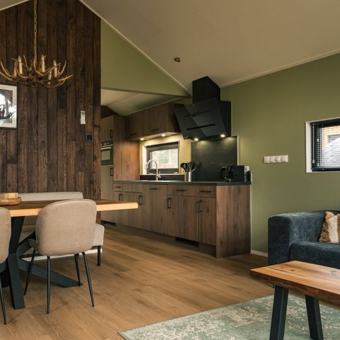 Lodge 4 persons - Forest with hot tub & sauna