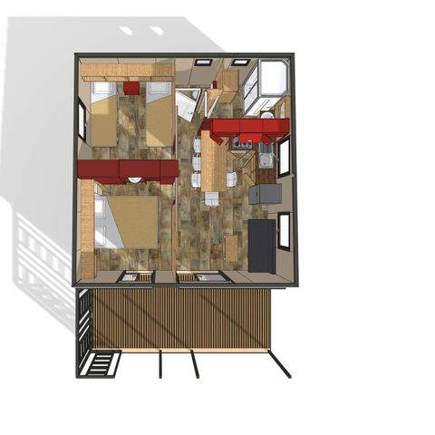 CHALET 6 people - Superior 2 bedrooms