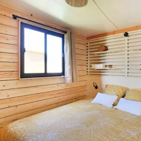 Mobile home 5 persons - Cottage Pantaïa 3 Rooms 5 People Air-conditioned + TV + Jacuzzi