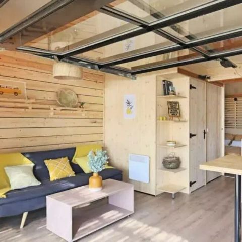 Mobile home 5 persons - Cottage Pantaïa 3 Rooms 5 People Air-conditioned + TV + Jacuzzi