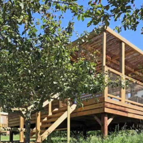 MOBILE HOME 5 people - Cottage Séouvo 3 Rooms 5 People Air-conditioned + TV + Jacuzzi