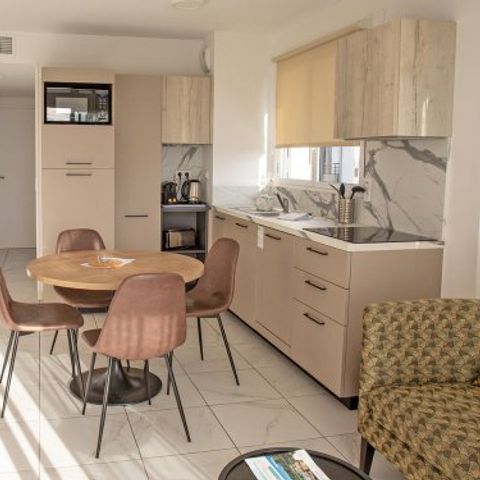 Apartment 4 persons - Flat 4 people - 1 bedroom + 1 sleeping area - Balcony - mountain view (24T)