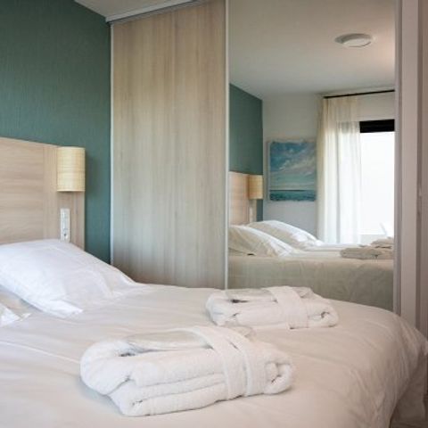 Apartment 4 persons - Flat 4 people - 2 bedrooms - Balcony - Mountain and golf view (34E)