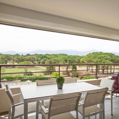 Apartment 6 persons - Flat 6 people - 2 Bedrooms - Pool & Golf view - Loggia (36P)