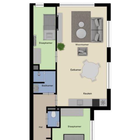 Bungalow 4 persons - Penthouse