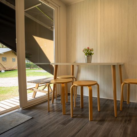 CANVAS AND WOOD TENT 4 people - Coco deluxe