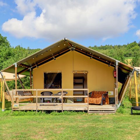 CANVAS AND WOOD TENT 4 people - Safari tent