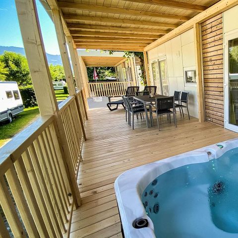 BUNGALOW 4 people - Cottage Hot tub 4