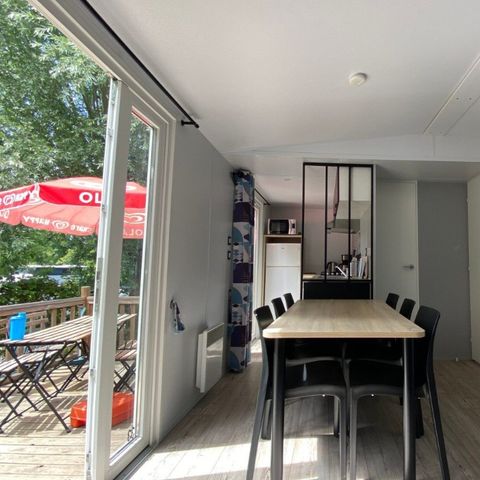Mobile home 6 persons - De Luxe mobile home 6 berth with terrace