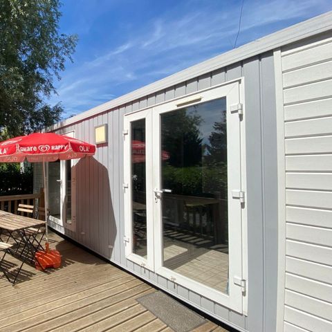Mobile home 6 persons - De Luxe mobile home 6 berth with terrace