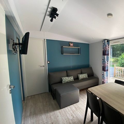 Mobile home 6 persons - De Luxe mobile home 6 berth with terrace