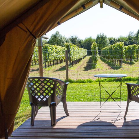 Canvas and wooden tent 2 persons - Duo Lodge