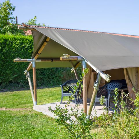 CANVAS AND WOOD TENT 2 people - Duo Lodge