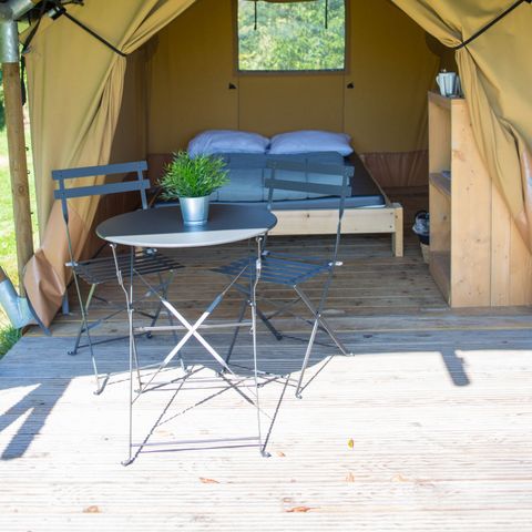 Canvas and wooden tent 2 persons - Duo Lodge