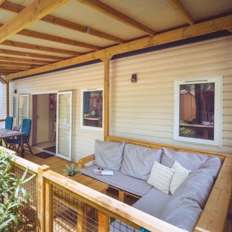 MOBILE HOME 7 people - Premium 3-bedroom Lounge