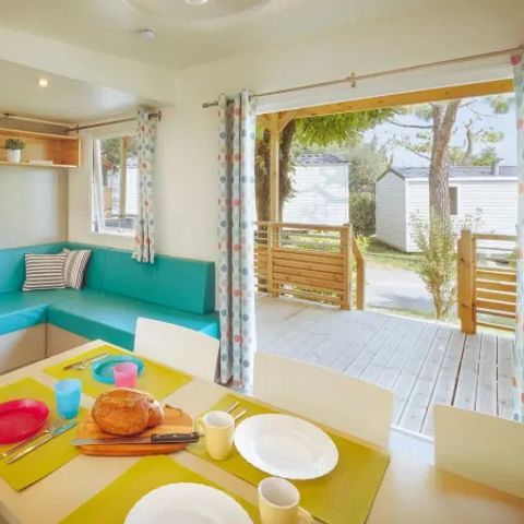 MOBILE HOME 7 people - Premium Lounge with 3 bedrooms - outdoor kitchen