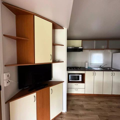 MOBILE HOME 4 people - Mobile Home 3 Rooms 4 People Air-conditioned + TV 32m ² (32m ²)