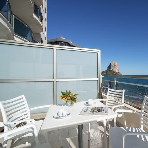 Bedroom 4 persons - Hotel room Terrace seaside