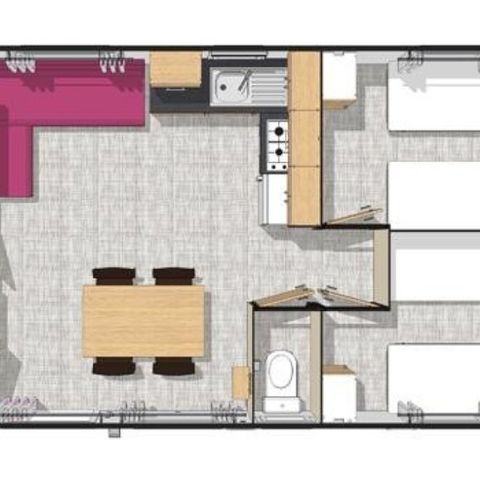 Mobile home 6 persons - Residence