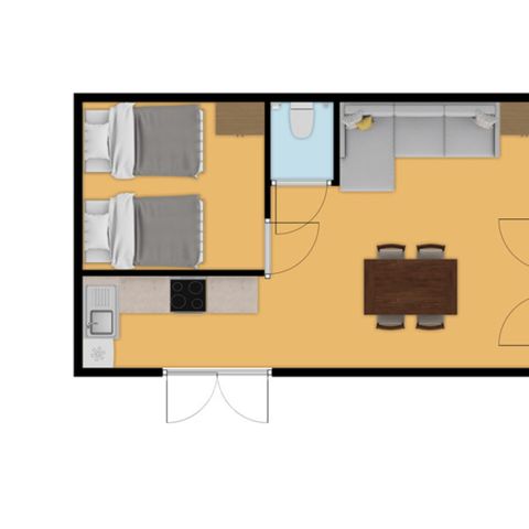 MOBILE HOME 4 people - St Aygulf