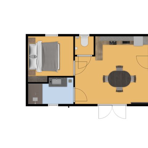 MOBILE HOME 4 people - St Raphael