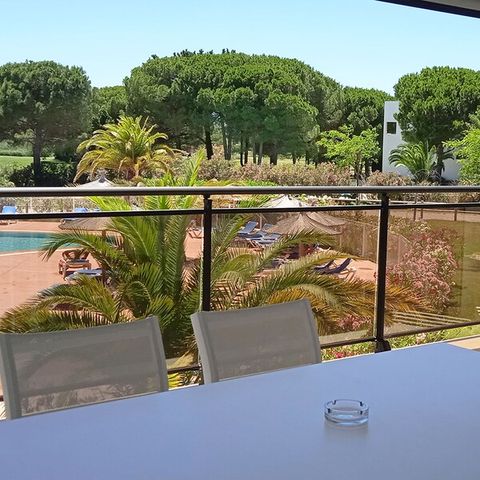 Apartment 6 persons - Flat - 2 bedrooms - Pool & golf view - Loggia