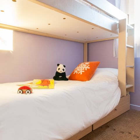 Apartment 7 persons - Flat sleeps 7 - 1 bedroom - 1 sleeping - Area - Unobstructed mountain view