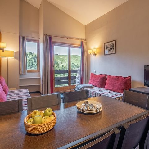 Apartment 8 persons - 2 bedrooms - 1 sleeping - Area - Mountain view