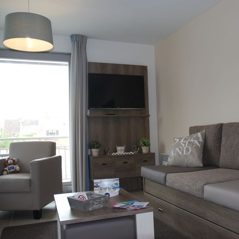 Bungalow 6 persons - Nice apartment on the edge of the centre of Bray-Dunes