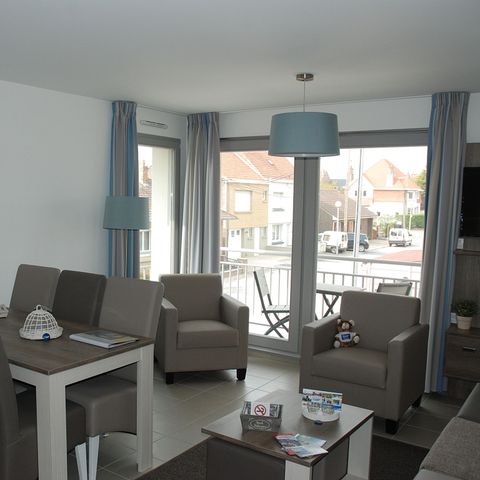 Bungalow 6 persons - Nice apartment on the edge of the centre of Bray-Dunes