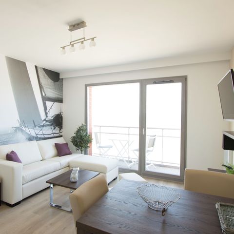 Bungalow 4 persons - Modern beachside apartment in Bray-Dunes close to De Panne
