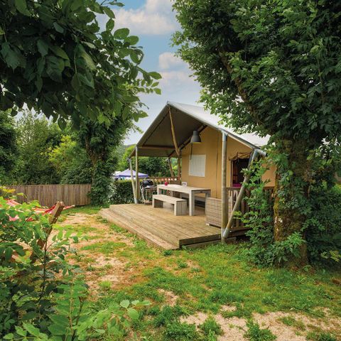 CANVAS AND WOOD TENT 6 people - Nomad