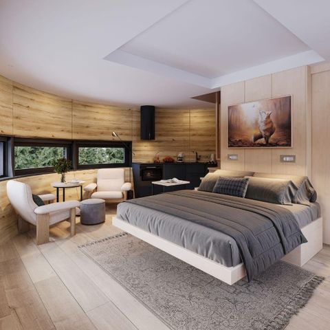 UNUSUAL ACCOMMODATION 2 people - The Nutshell with hot tub and sauna