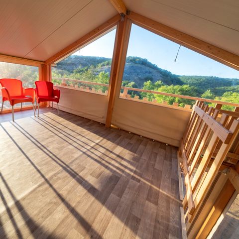Lodge 6 persons - Luxury lodge tent Belle Vue