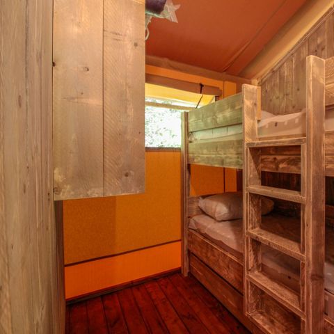 Canvas and wooden tent 8 persons - Lodgetent Brive