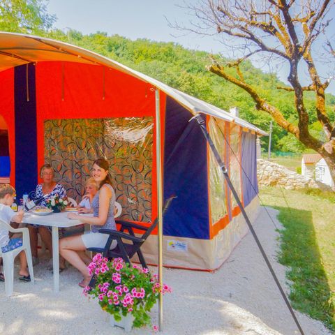 Tent 8 persons - Glam tent Rocamadour